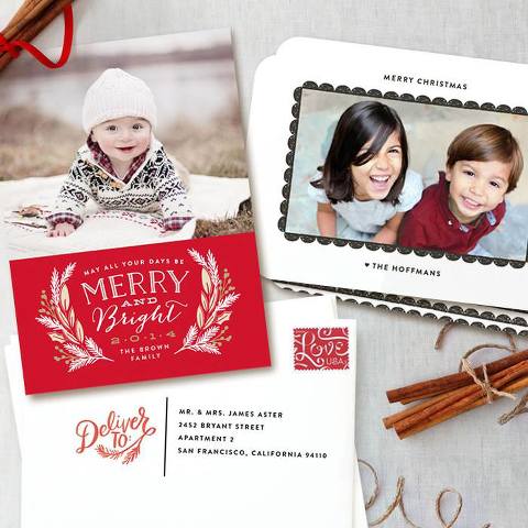 holiday cards from minted.com