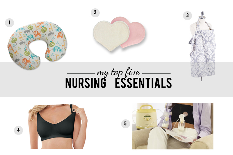 a great list of nursing essentials from an experienced mama!
