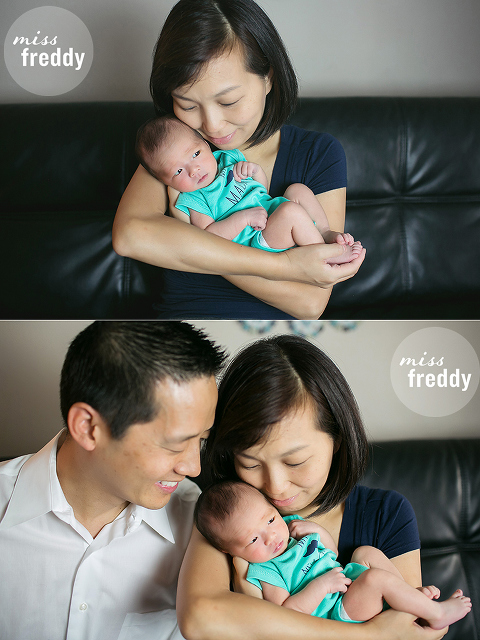 a sweet in-home newborn session by miss freddy- a newborn photographer in seattle!