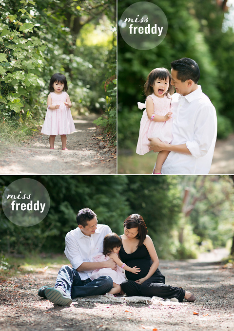 sweet outdoor maternity session with sibling