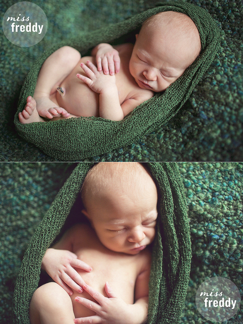 Love these sweet newborn poses by Miss Freddy, a newborn photographer in Burien, WA.