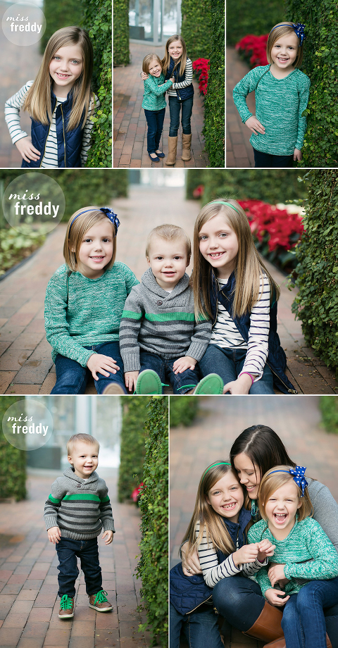 Cute family photo sessions in Minneapolis... at the Cowles Conservatory!