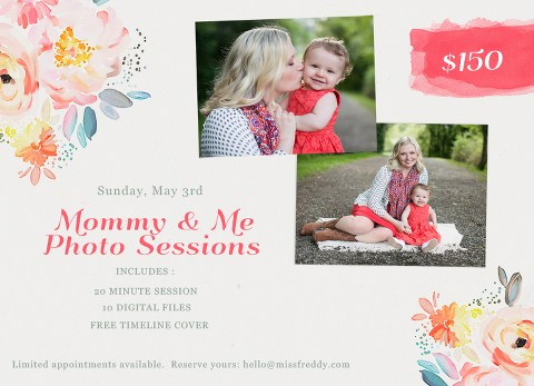 mommy & me photo sessions in seattle!