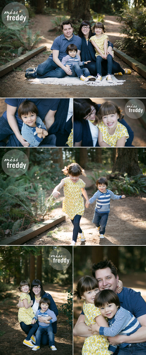 Love these family photos by Miss Freddy, a family photographer in Seattle.