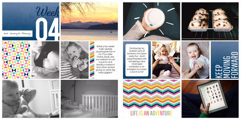 View sample pages created with the Project Life App! The simplest way to document your story!