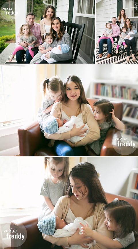 A sweet in-home newborn session with Miss Freddy, Seattle/ Redmond newborn photographer.