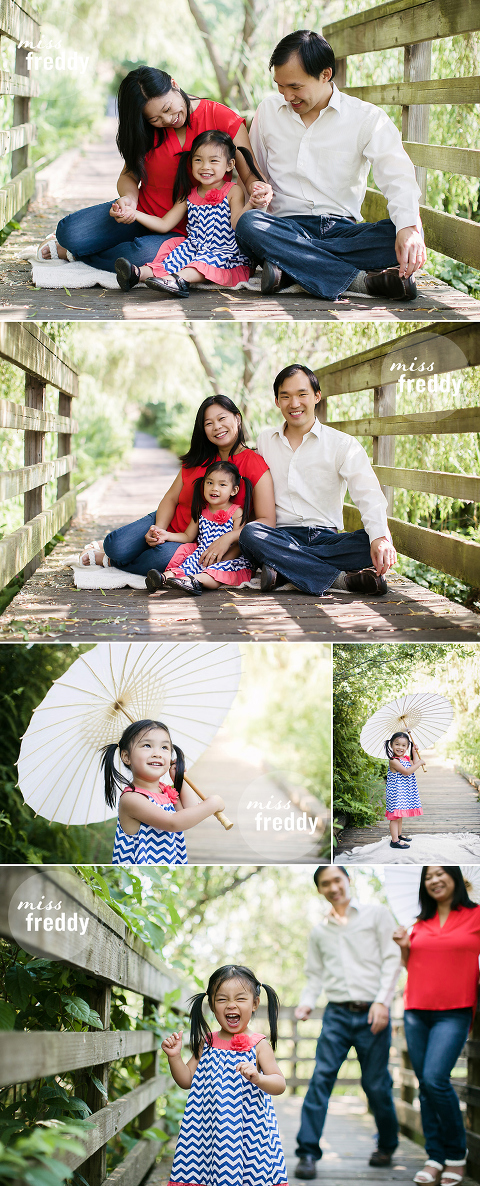 Cute poses for active kids by Miss Freddy, a toddler photographer in Seattle