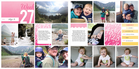 Great tips and sample pages from Project Life App! The simplest way to document your story!