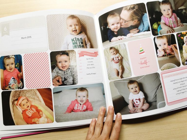 It is easy to create a Project Life baby book to document your childs first year. Plus get a FREE notes sheet to stay organized (or help you procrastinate)!