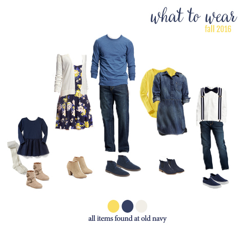 What to wear for fall family photos! Adorable outfits for the entire family. Perfect for your fall photo session with Miss Freddy!