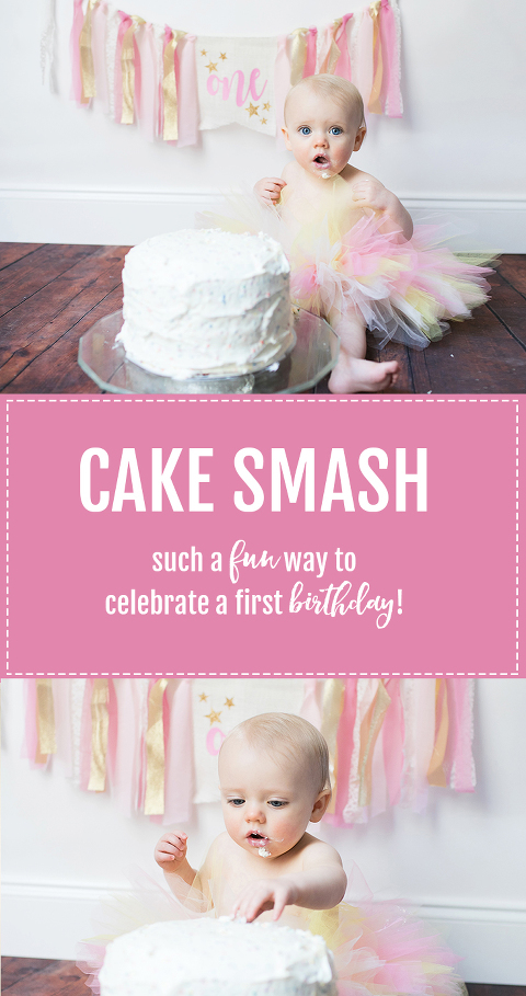 Love the idea of a first cake smash! Photo session by Miss Freddy, a family photographer in Denver Colorado.