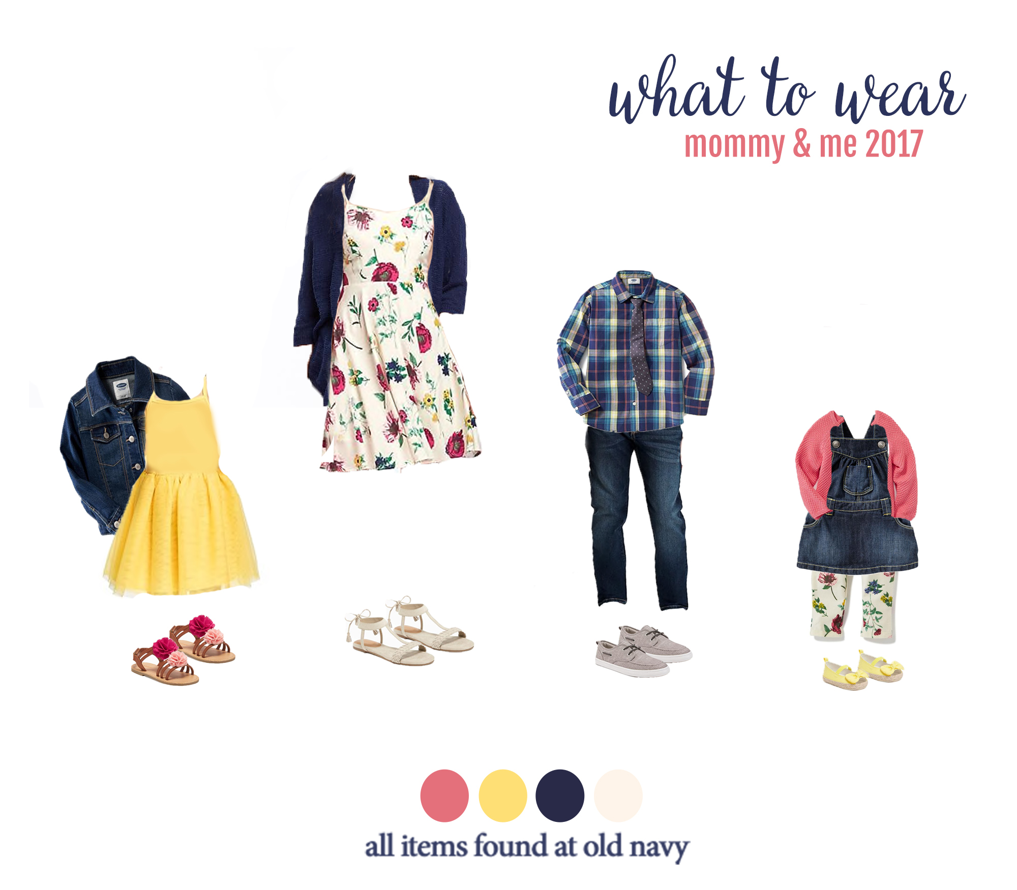 What to wear for mommy and me photos! Perfect for your photo session with Denver photographer, Miss Freddy!