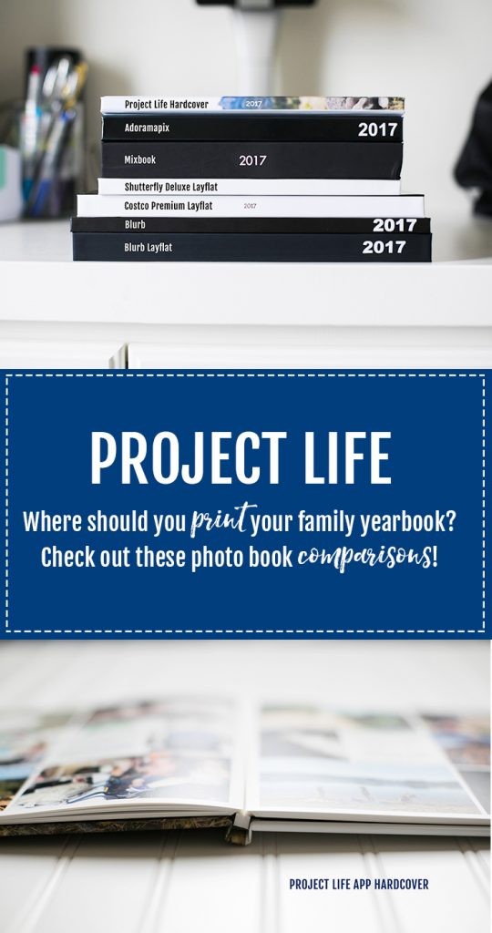 Not sure where to print your finished Project Life book? Check out this photo book company comparison with thorough reviews of SEVEN different photo books to help make the best decision!