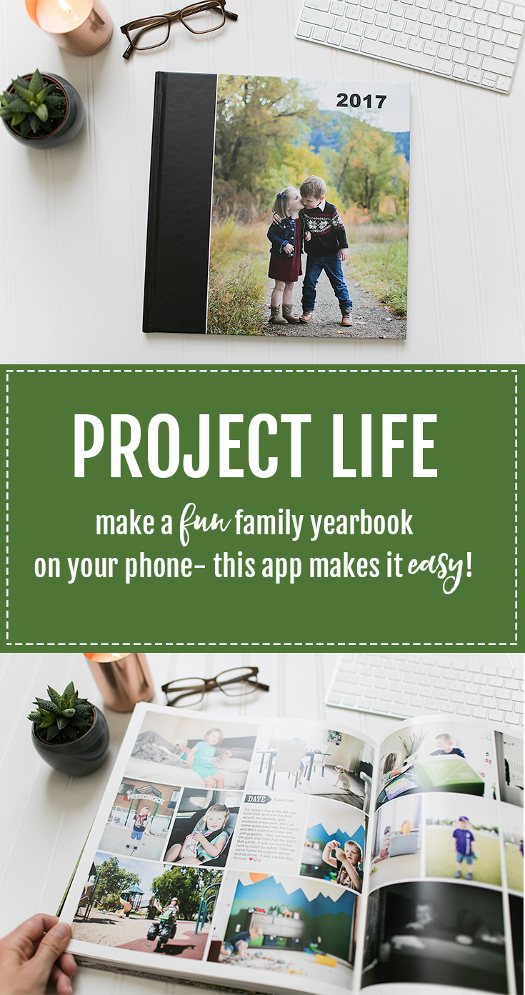 I love the Project Life App for creating fun family yearbooks! Take a look at our finished yearbook and learn some of my tricks for keeping the process SIMPLE.
