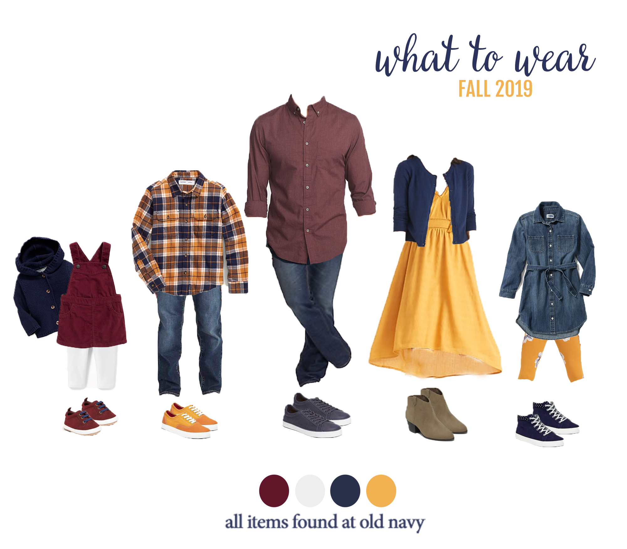 what to wear for fall family photos