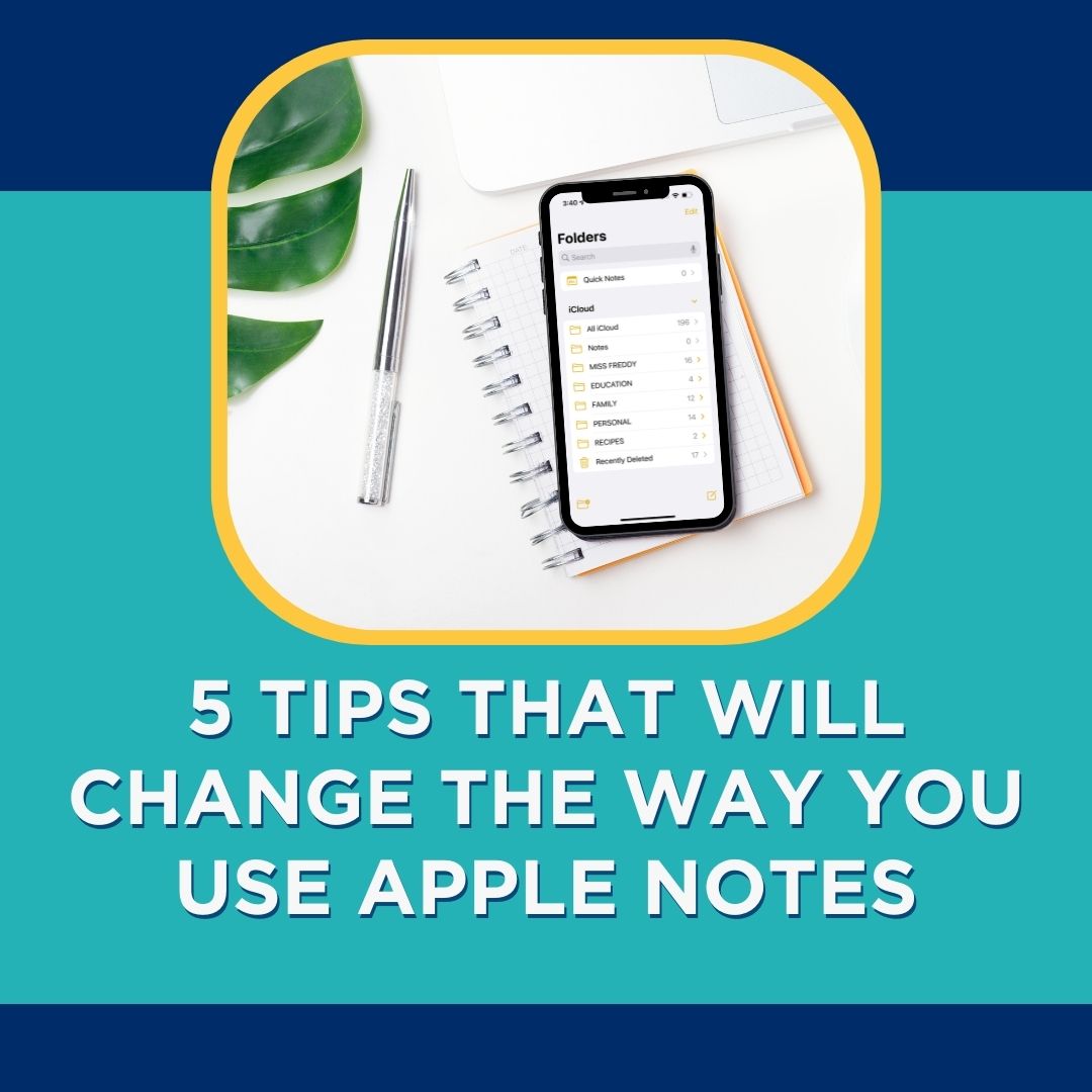 Organize your messy Notes app with these simple tips