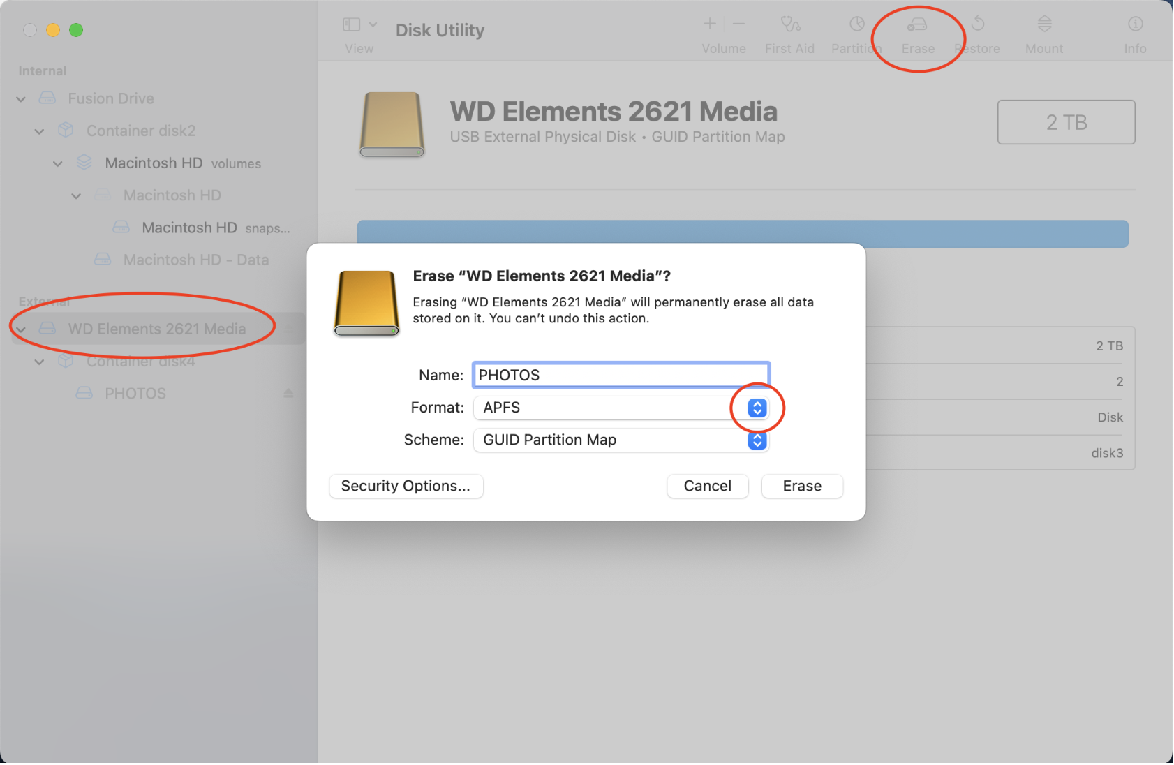 how to format an external hard drive Miss Freddy