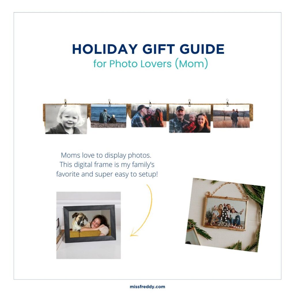 Fun Photo Gift Ideas! Miss Freddy's annual Holiday Gift Guide for Photo Lovers.