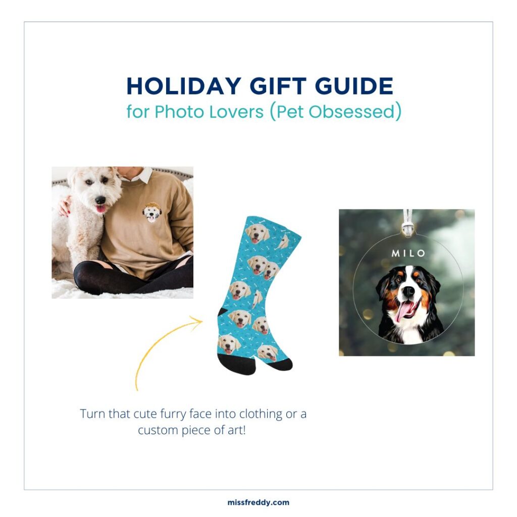 Fun Photo Gift Ideas! Miss Freddy's annual Holiday Gift Guide for Photo Lovers.